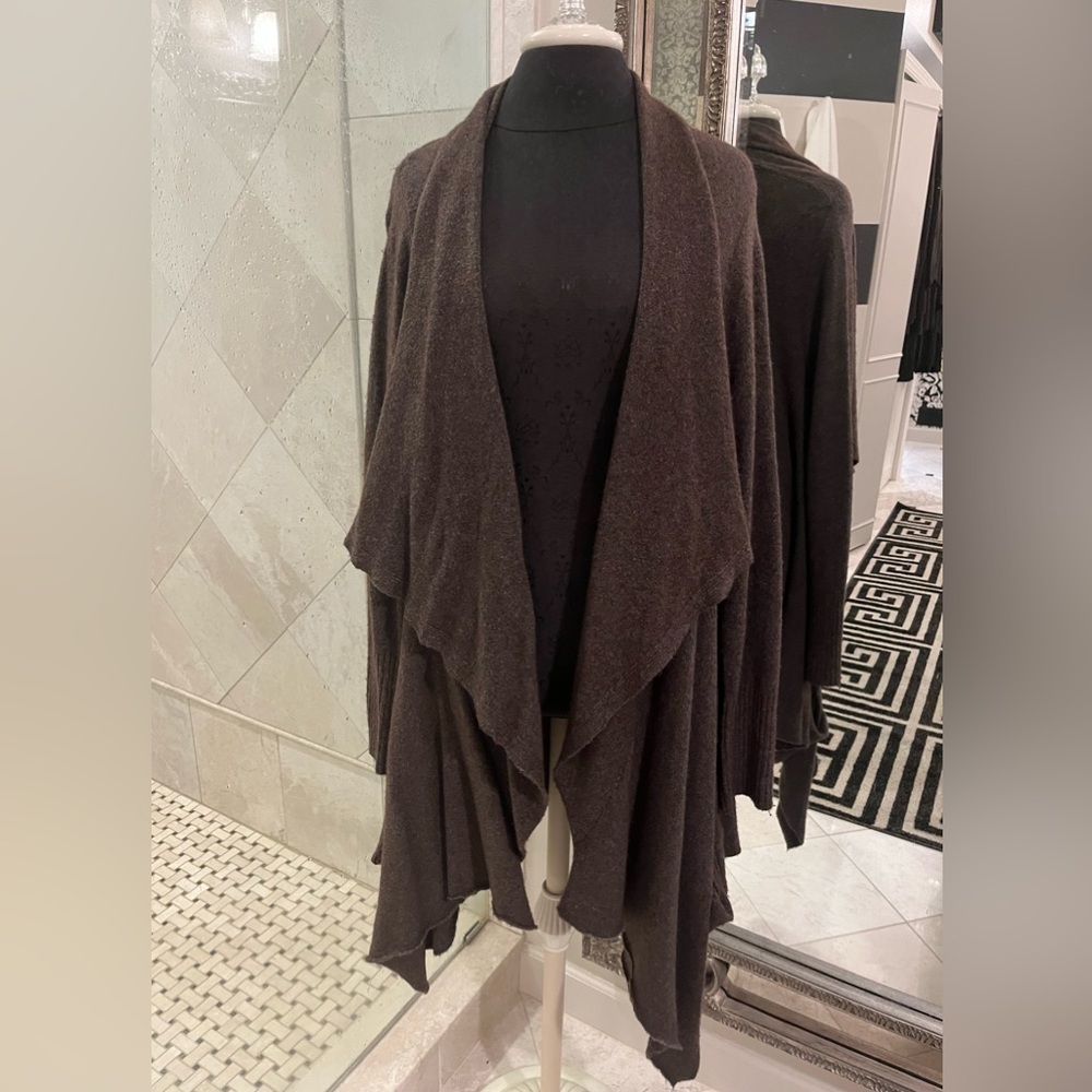 Free People cascading cardigan